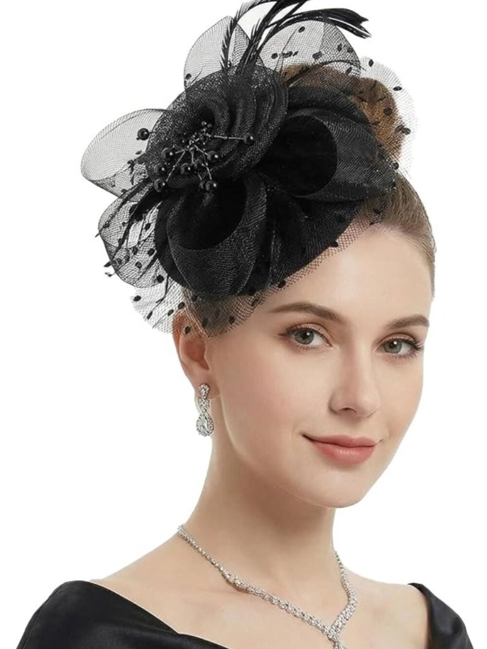 Fascinators Hats for Women Tea Party Hat Vintage‎ Derby Pillbox Kentucky